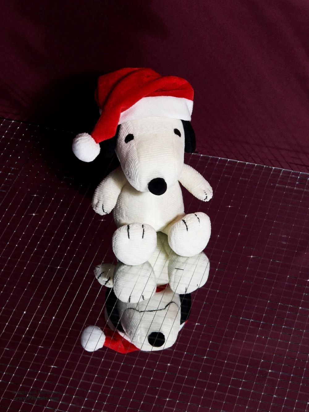 Snoopy com Gorro de Natal - Bon Ton Toys
