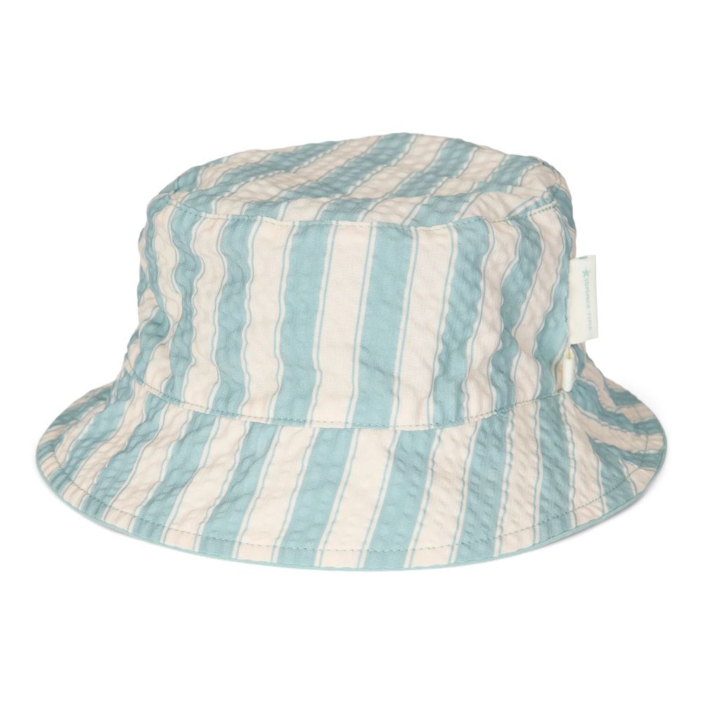 Chapéu de Sol Reversível Ocean Surf Stripes - Little Dutch