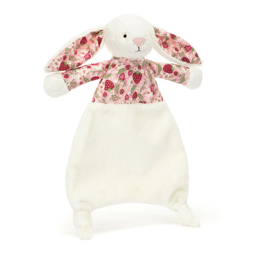 Blossom Cream Bunny Berry Comforter - Jellycat
