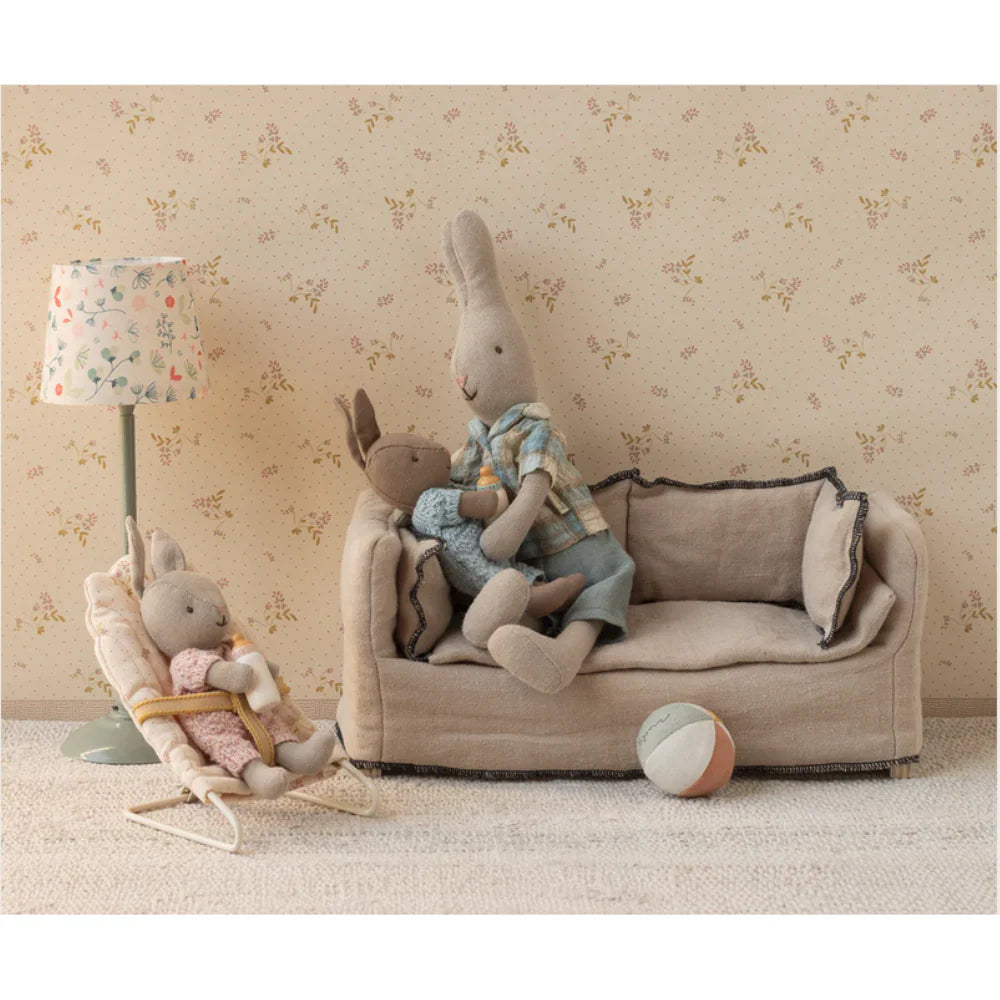 Espreguiçadeira para Bebés Micro Off-white - Maileg