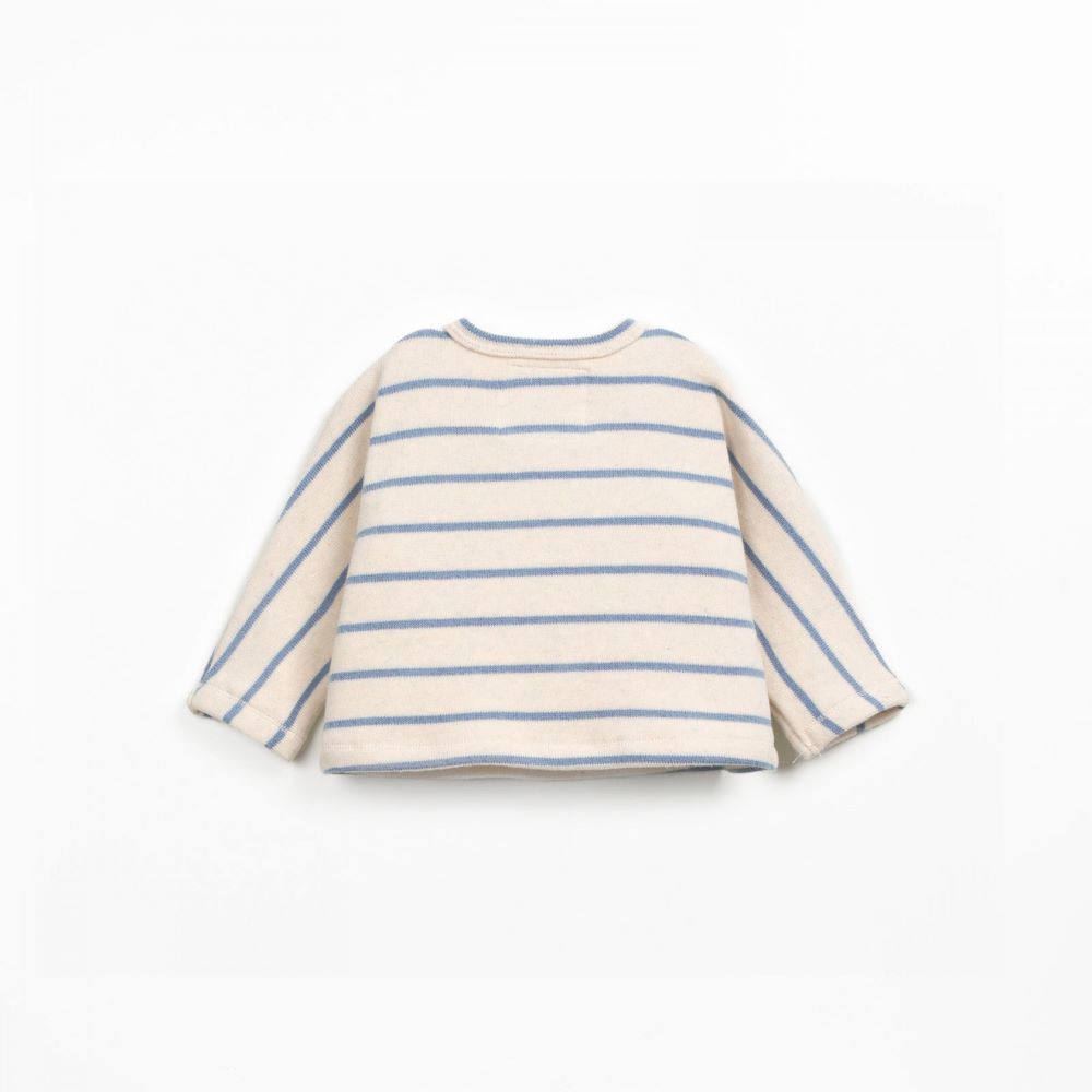 Camisola de malha às riscas - Play Up