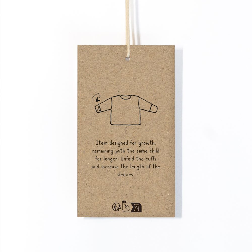 Camisola de malha com mistura de algodão regenerativo e algodão reciclado - Play Up
