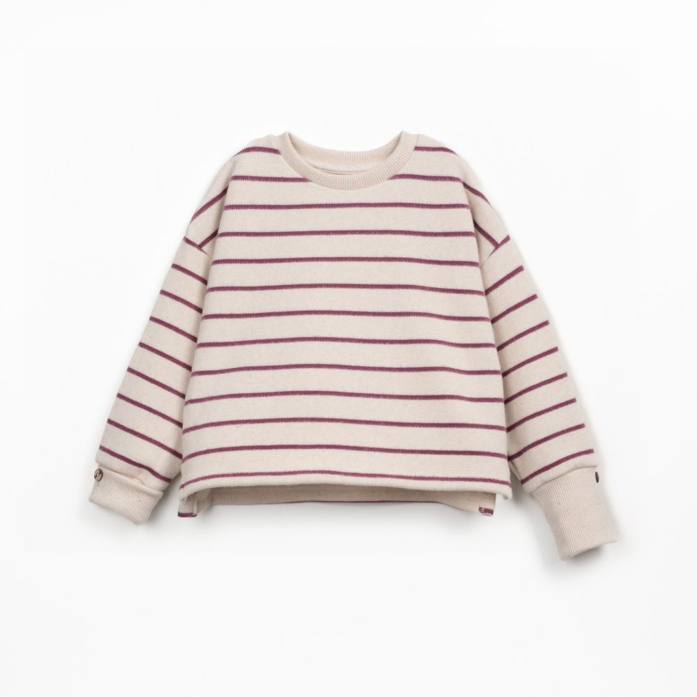 Camisola de malha com mistura de algodão regenerativo e algodão reciclado - Play Up