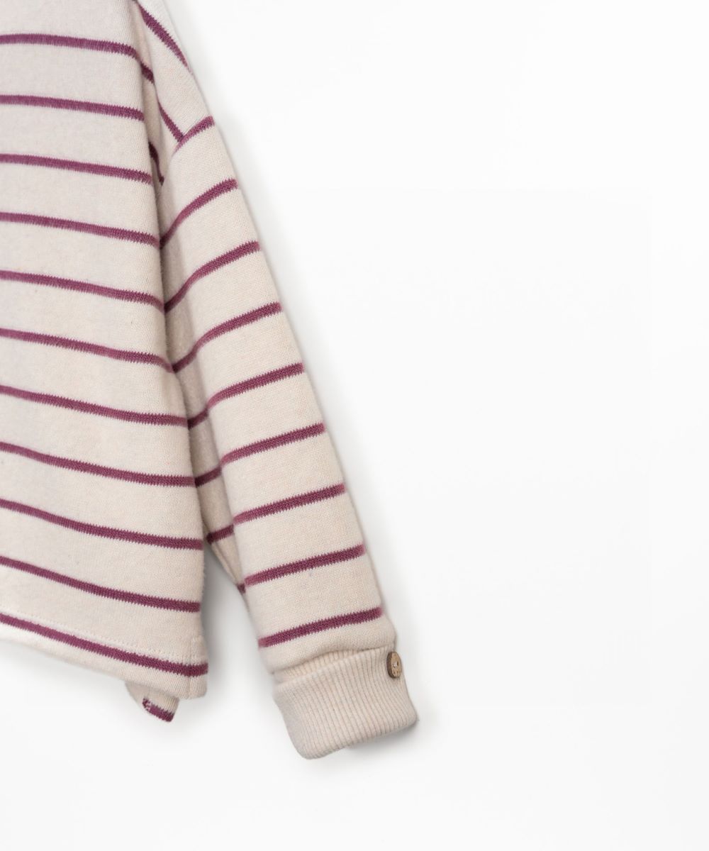 Camisola de malha com mistura de algodão regenerativo e algodão reciclado - Play Up