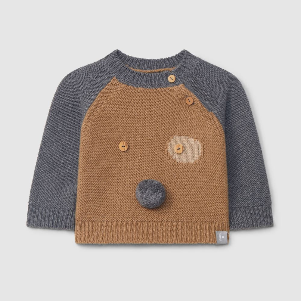 Camisola tricotada com detalhes em relevo - Snug
