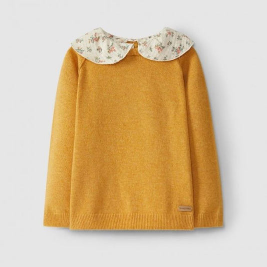 Pull tricoté avec col amovible - Laranjinha