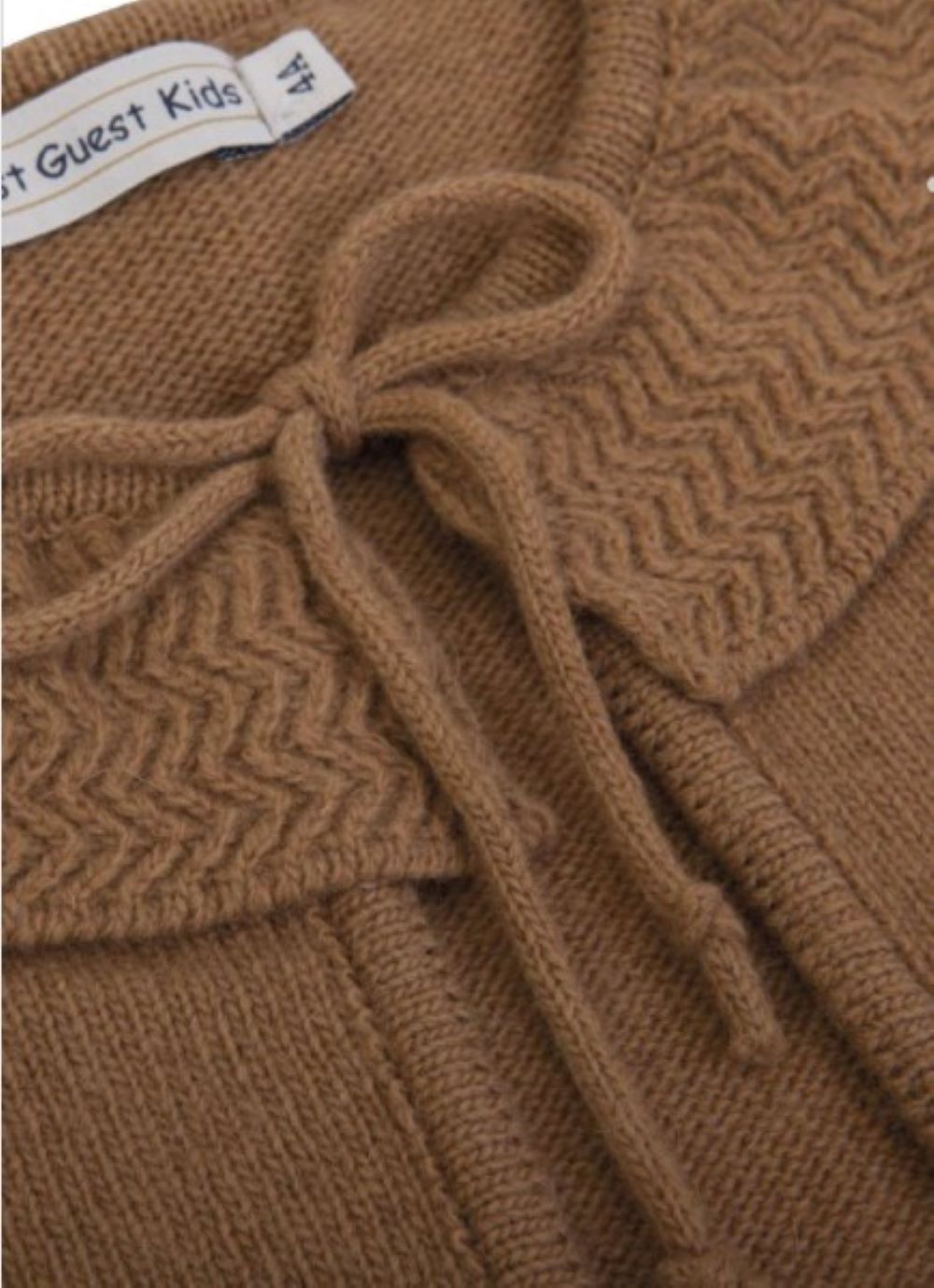 Casaco de Malha com gola Beije - Best Guest Kids