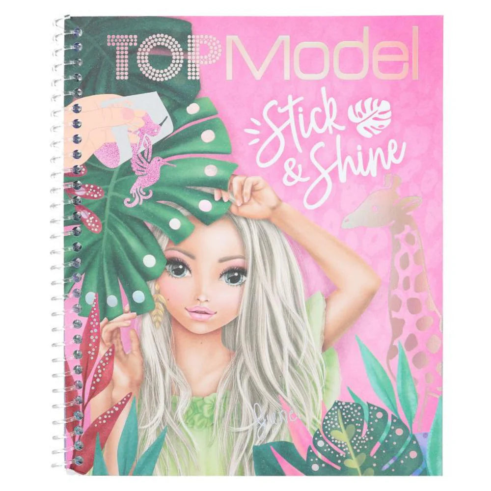 Colouring Book Stick & Shine - TOPModel