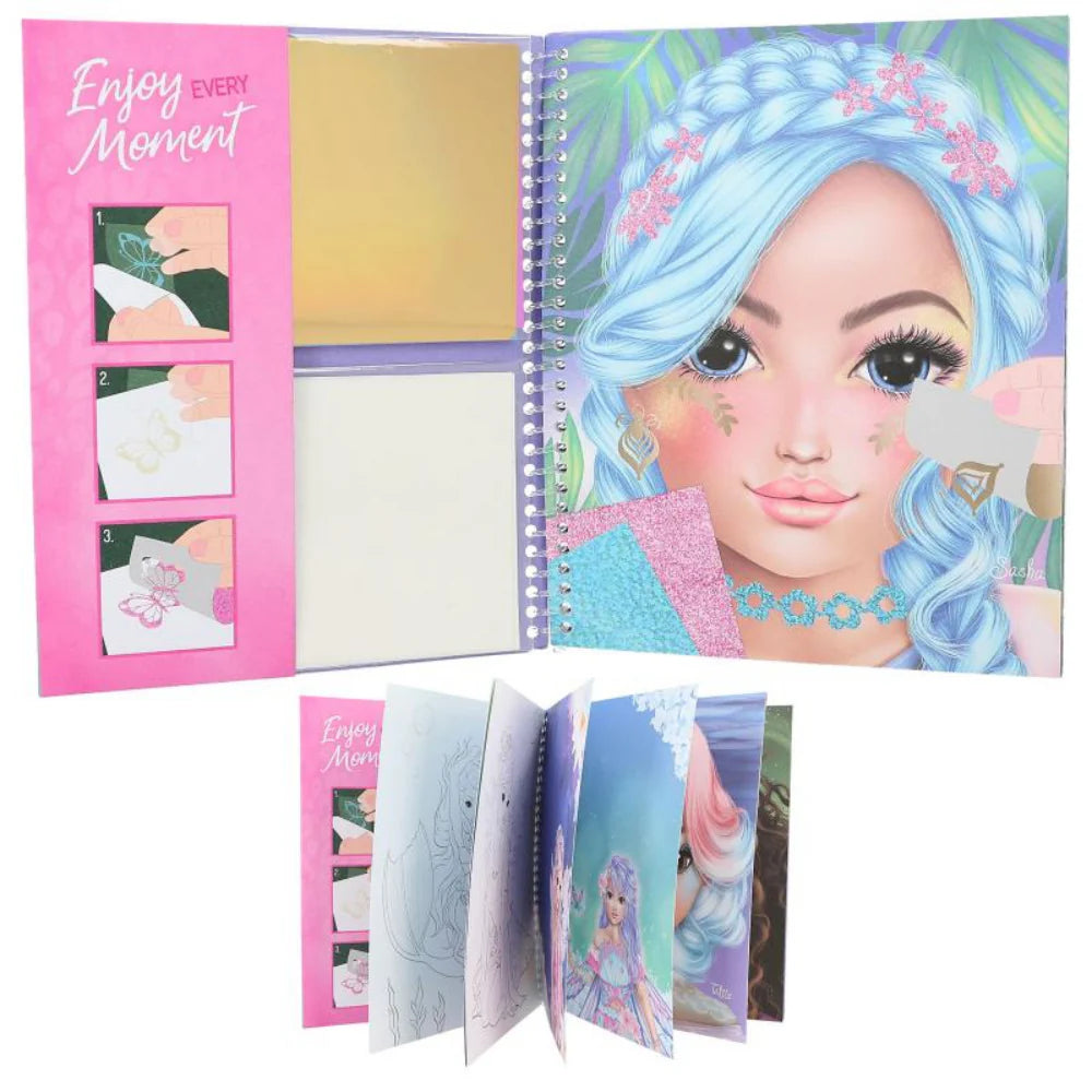 Colouring Book Stick & Shine - TOPModel