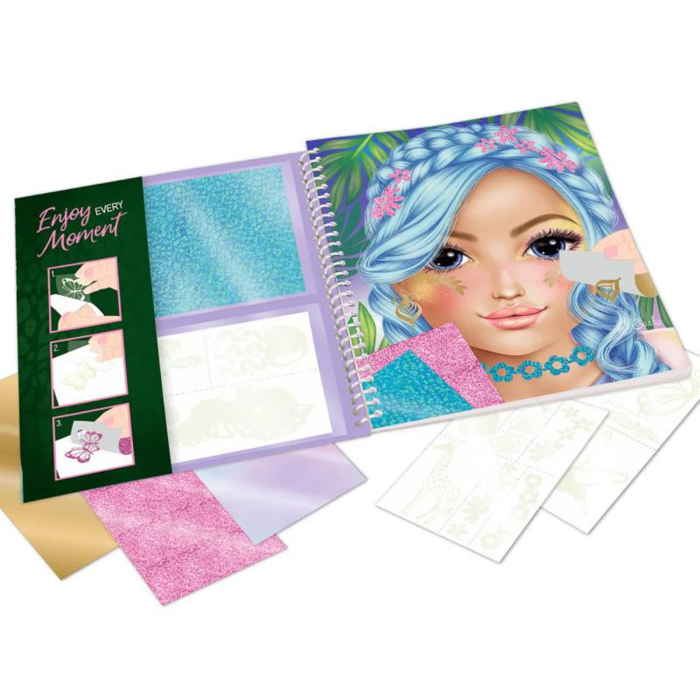 Colouring Book Stick & Shine - TOPModel