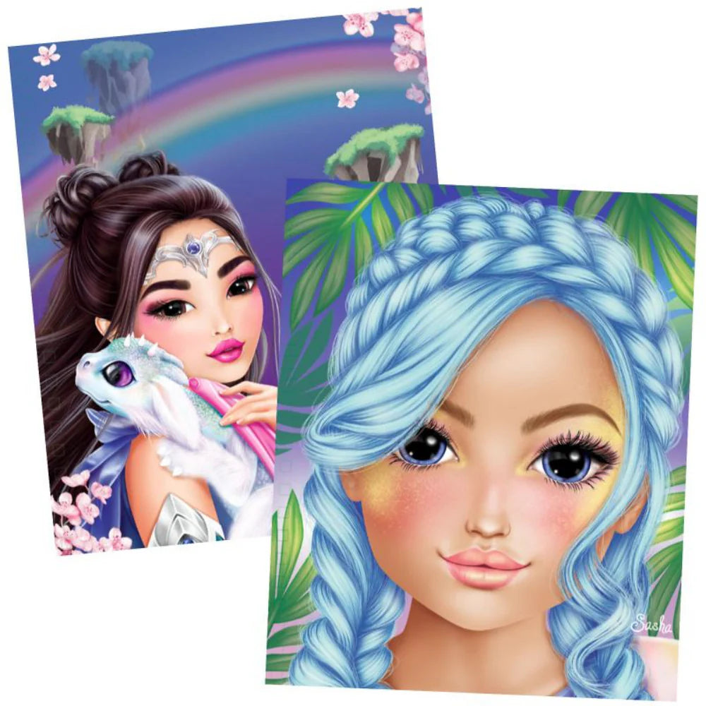 Colouring Book Stick & Shine - TOPModel