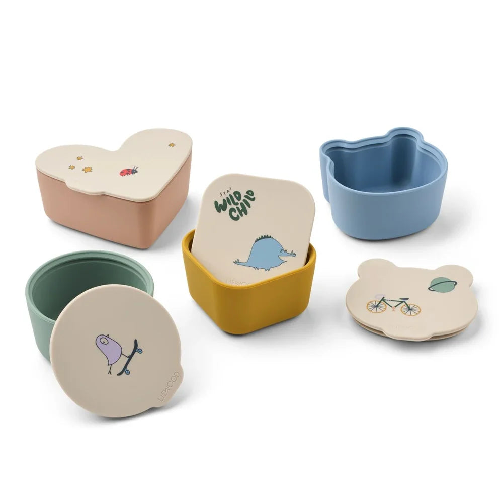 Toto Conjunto de Caixas para Snacks - Liewood