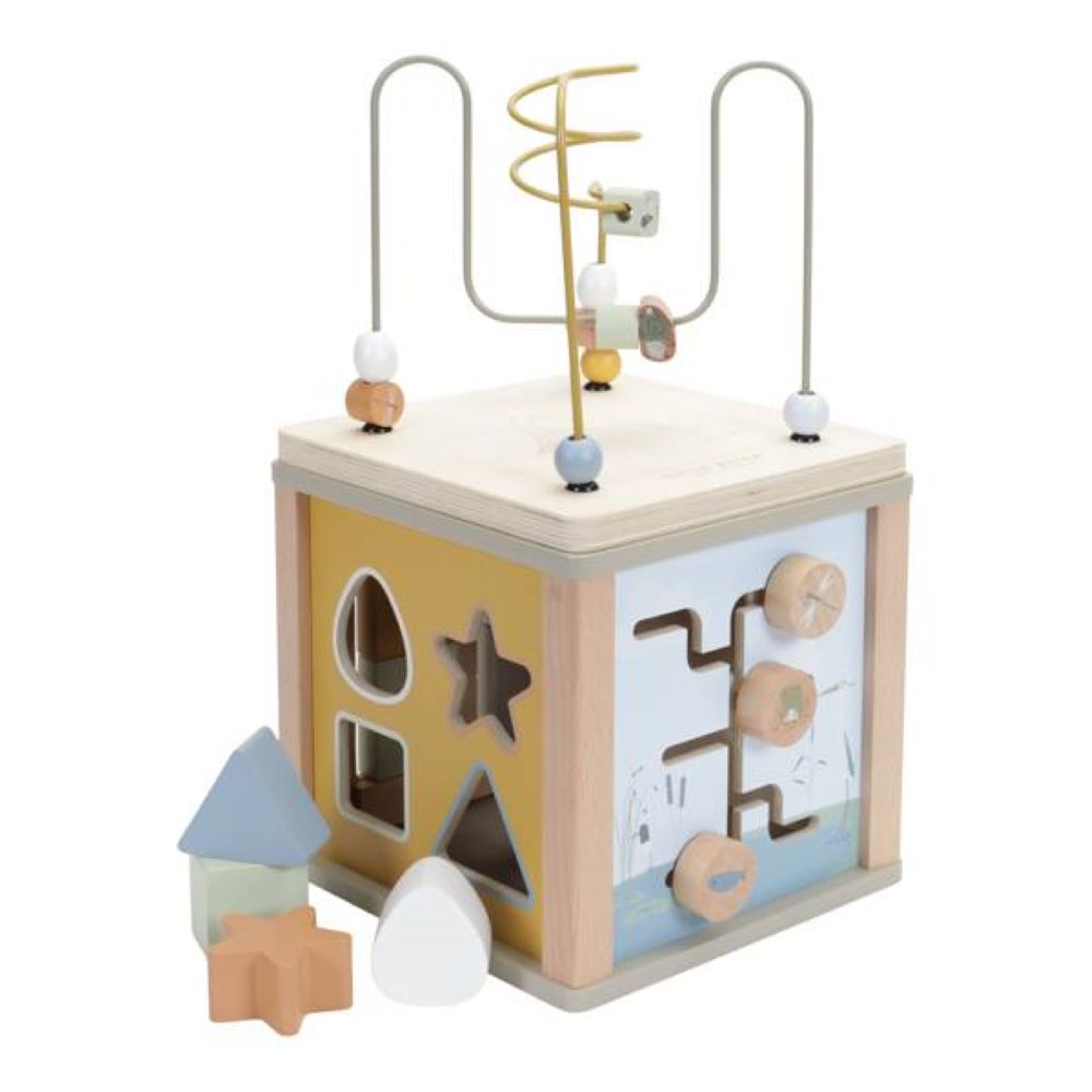 Cube d'activités en bois Little Goose - Little Dutch