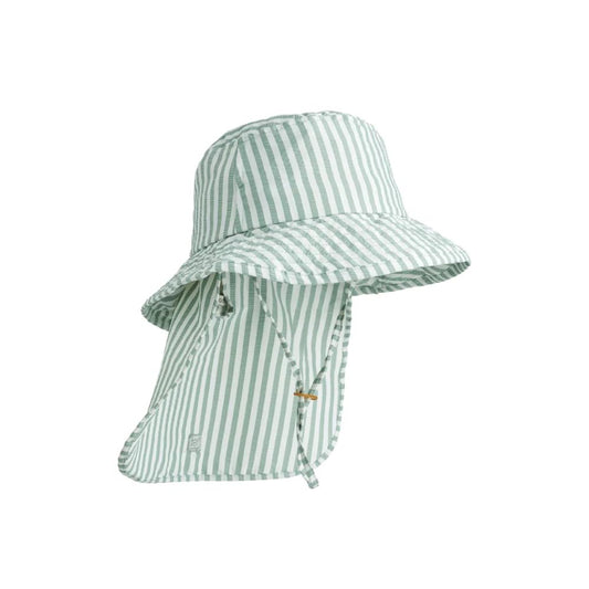 Damona Chapéu de Praia UV40+ com Aba Peppermint - Liewood
