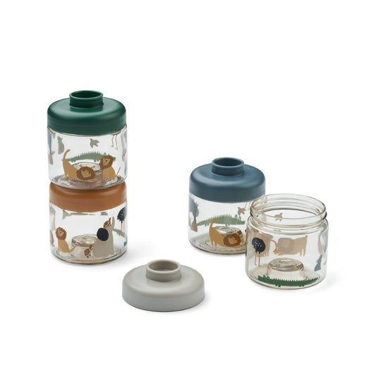 Boîtes de conservation pour aliments pour bébé Dominique All Together - Liewood 