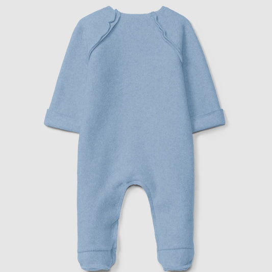 Fatinho em malha polar de algodão orgânico azul - Snug