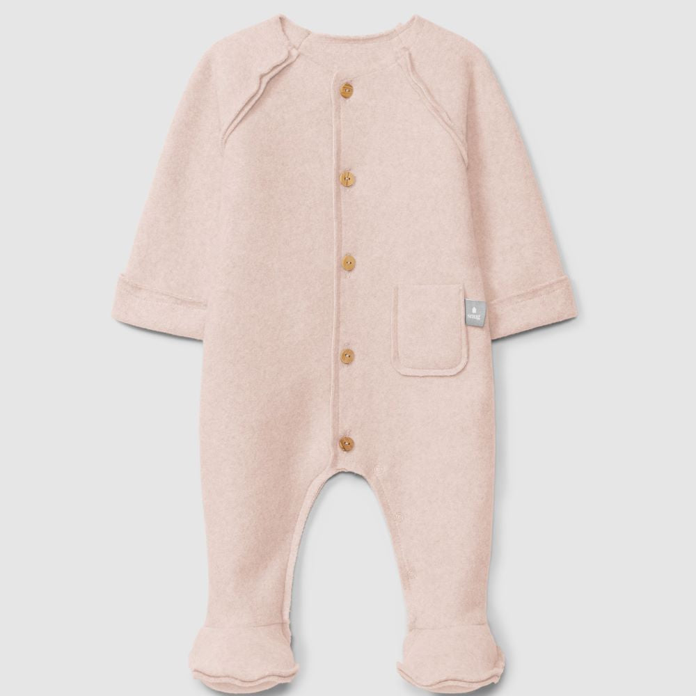 Fatinho em malha polar de algodão orgânico rosa - Snug