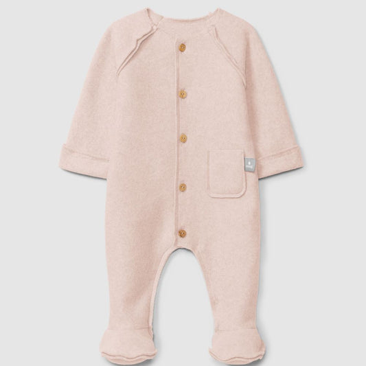 Fatinho em malha polar de algodão orgânico rosa - Snug