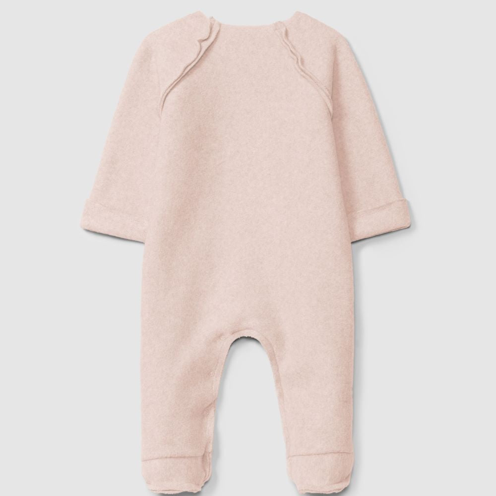Fatinho em malha polar de algodão orgânico rosa - Snug