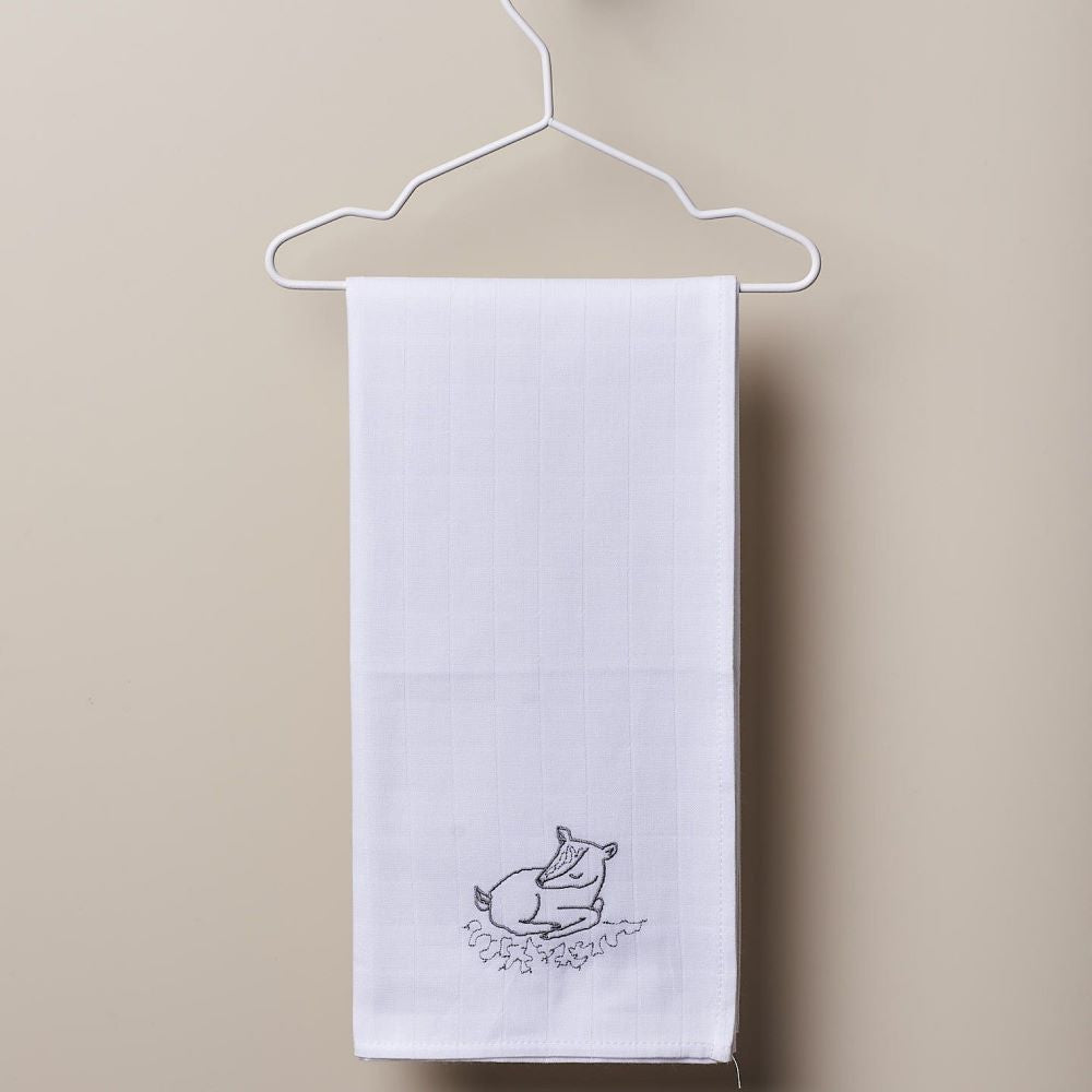 Couche lavable brodée avec petit cerf - Wedoble