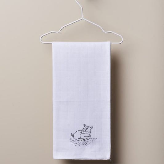 Couche lavable brodée avec petit cerf - Wedoble