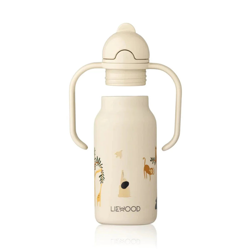 Bouteille d'eau thermale Kimmie avec poignées 250 ml - Liewood 