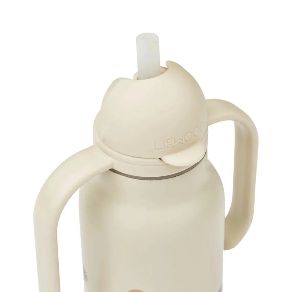 Bouteille d'eau thermale Kimmie avec poignées 250 ml - Liewood 