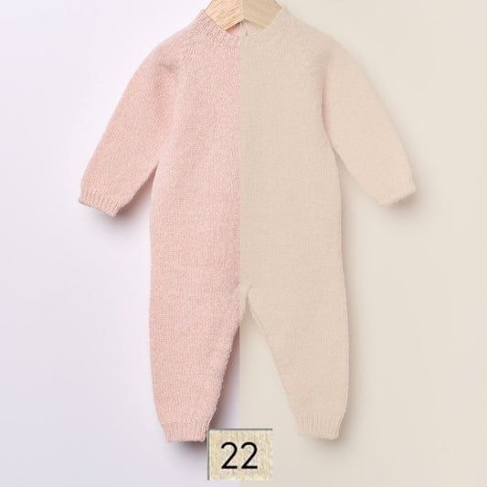 Macacão tricotado em lã merino | LITTLE TEDDY BEAR - Wedoble