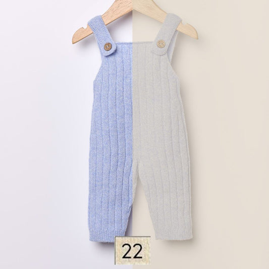 Jardineiras tricotadas em lã merino | BUNNY AND FRIENDS - Wedoble