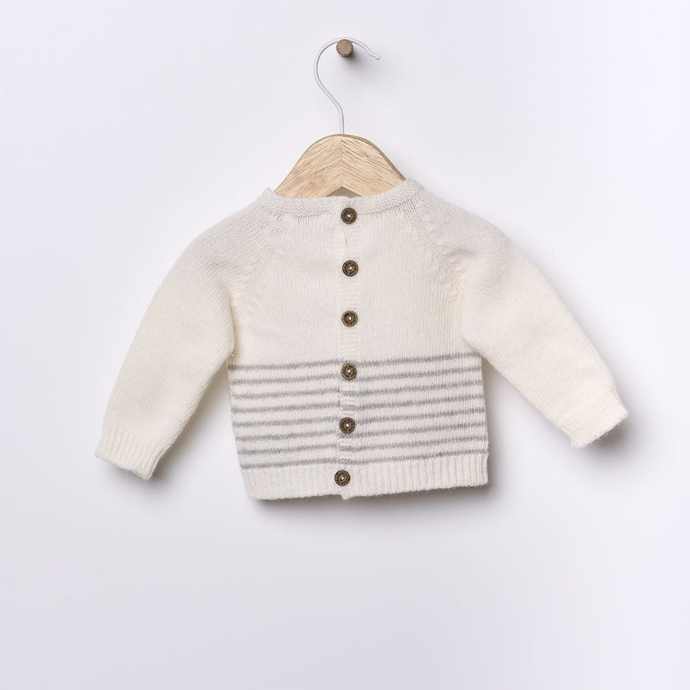 Conjunto Camisola e Calça tricotada em lã merino | SNOWFLAKE