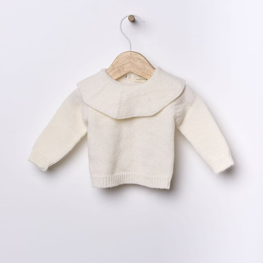 Camisola tricotada em lã merino | SNOWFLAKE - Wedoble