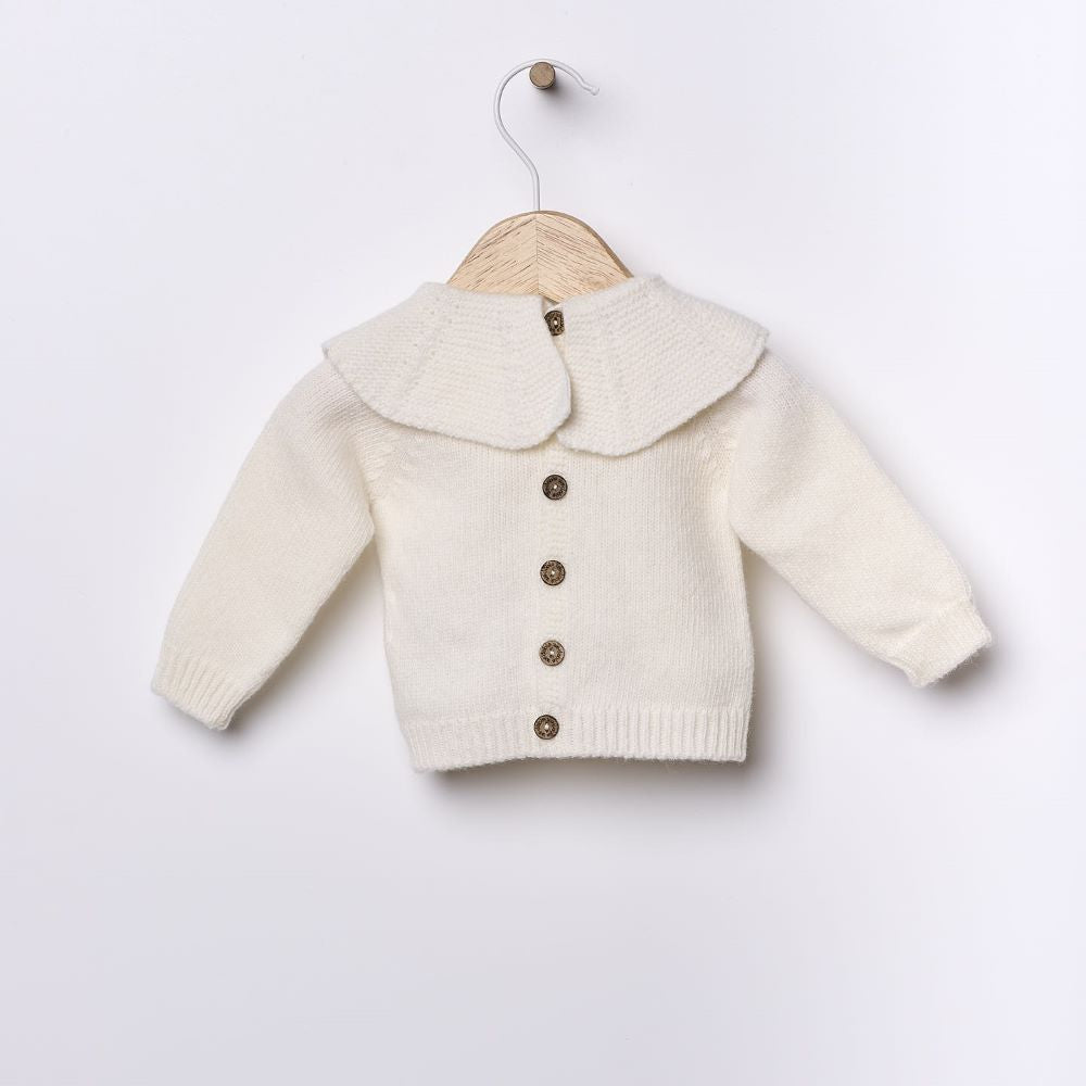 Camisola tricotada em lã merino | SNOWFLAKE - Wedoble