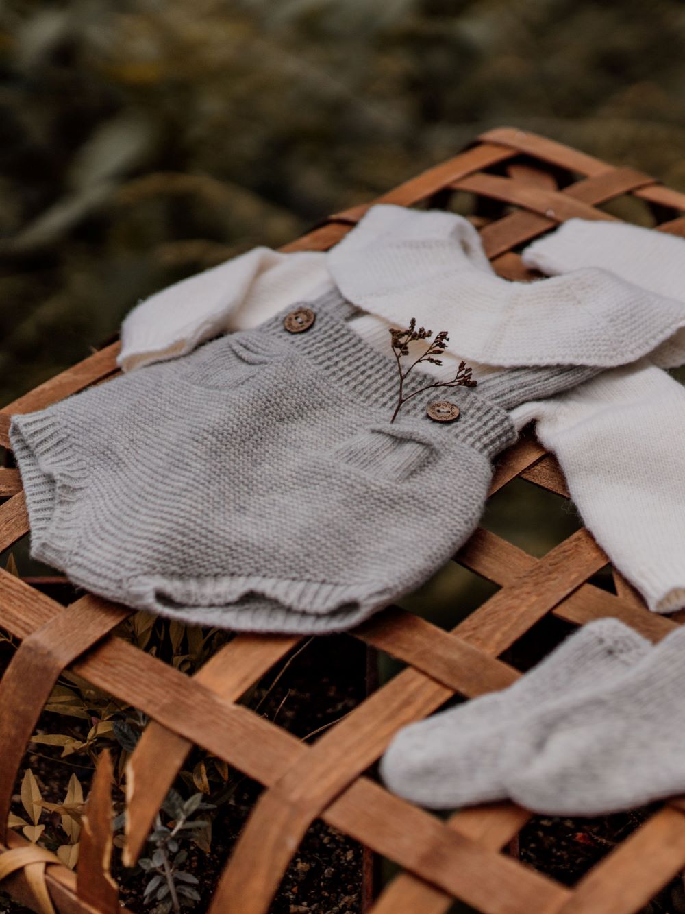 Camisola tricotada em lã merino | SNOWFLAKE - Wedoble