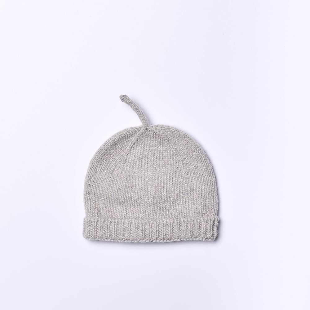 Gorro tricotado em lã merino | SNOWFLAKE - Wedoble