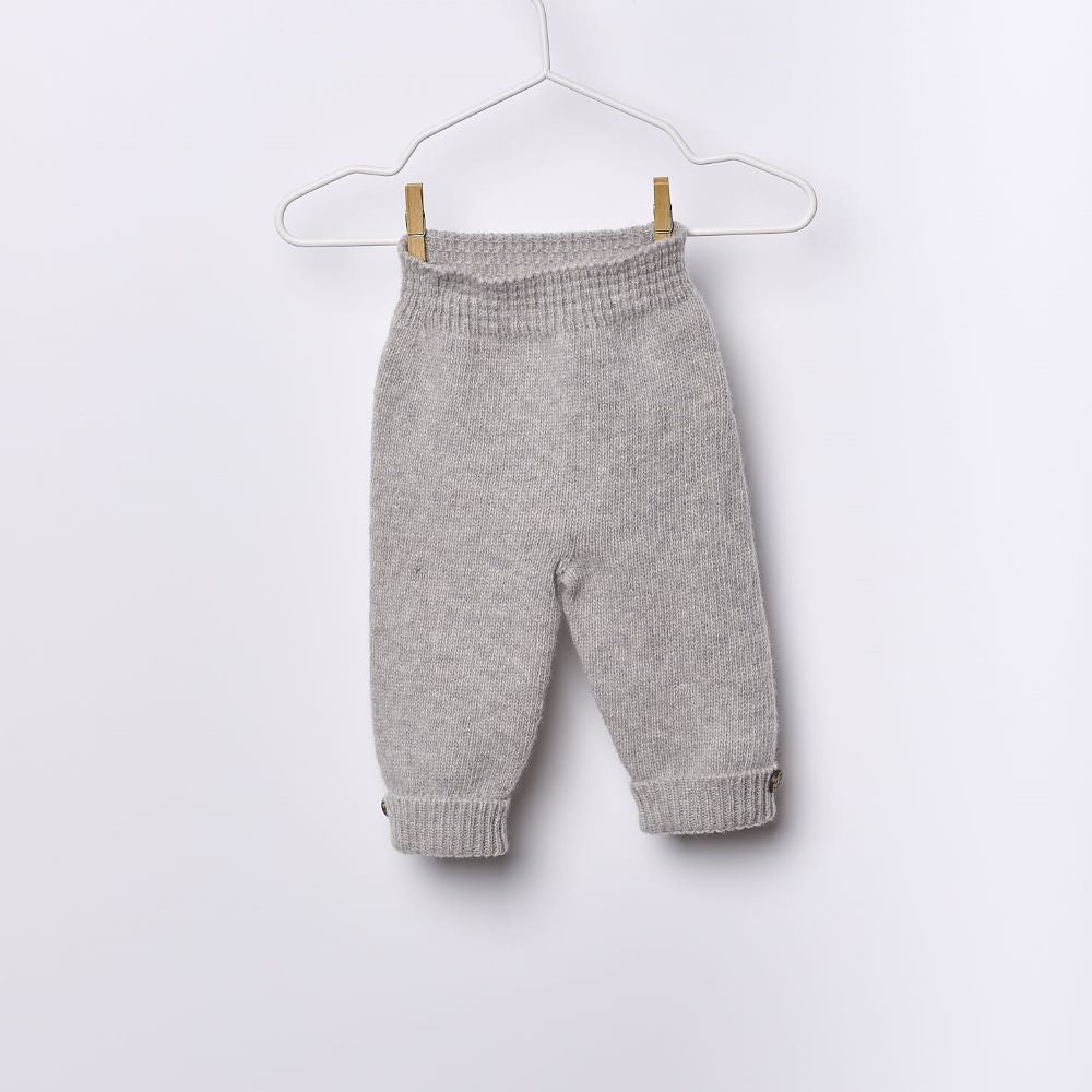 Conjunto Camisola e Calça tricotada em lã merino | SNOWFLAKE