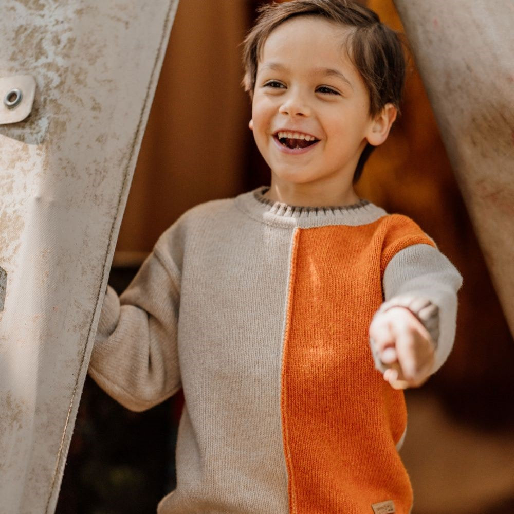 Camisola tricotada em lã merino | WEDOBLE PLAY - Wedoble