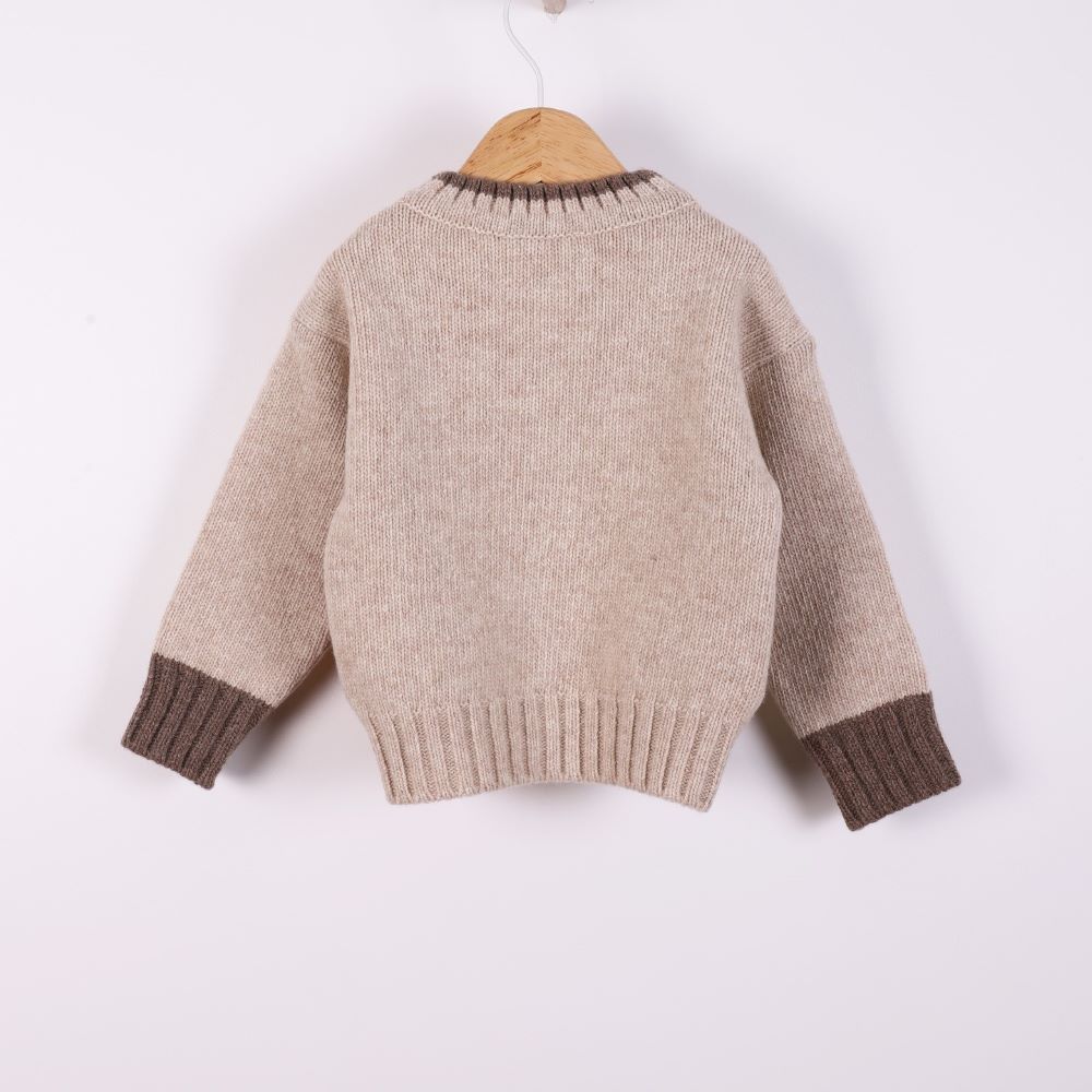 Camisola tricotada em lã merino | WEDOBLE PLAY - Wedoble