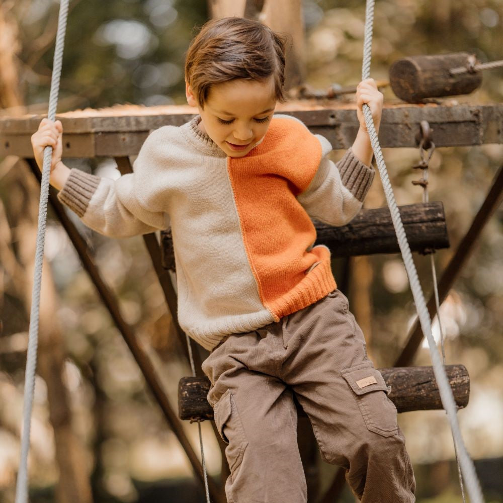 Camisola tricotada em lã merino | WEDOBLE PLAY - Wedoble