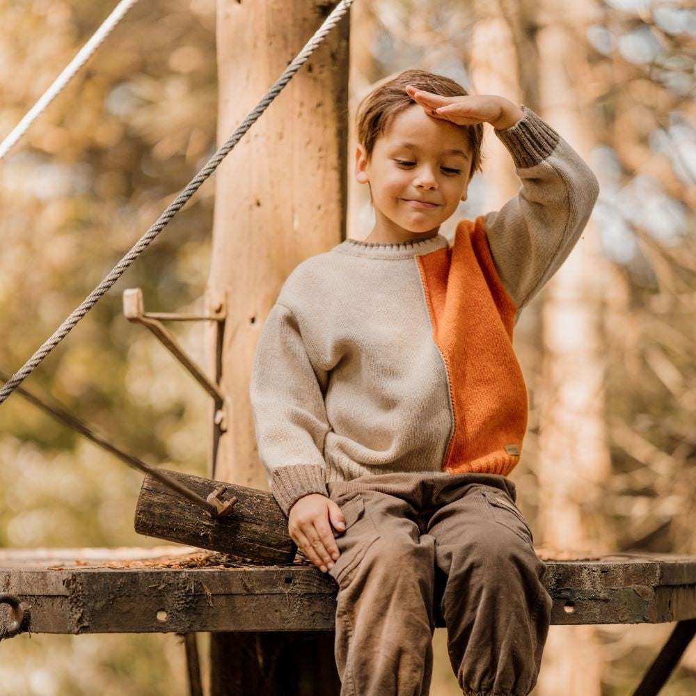 Camisola tricotada em lã merino | WEDOBLE PLAY - Wedoble