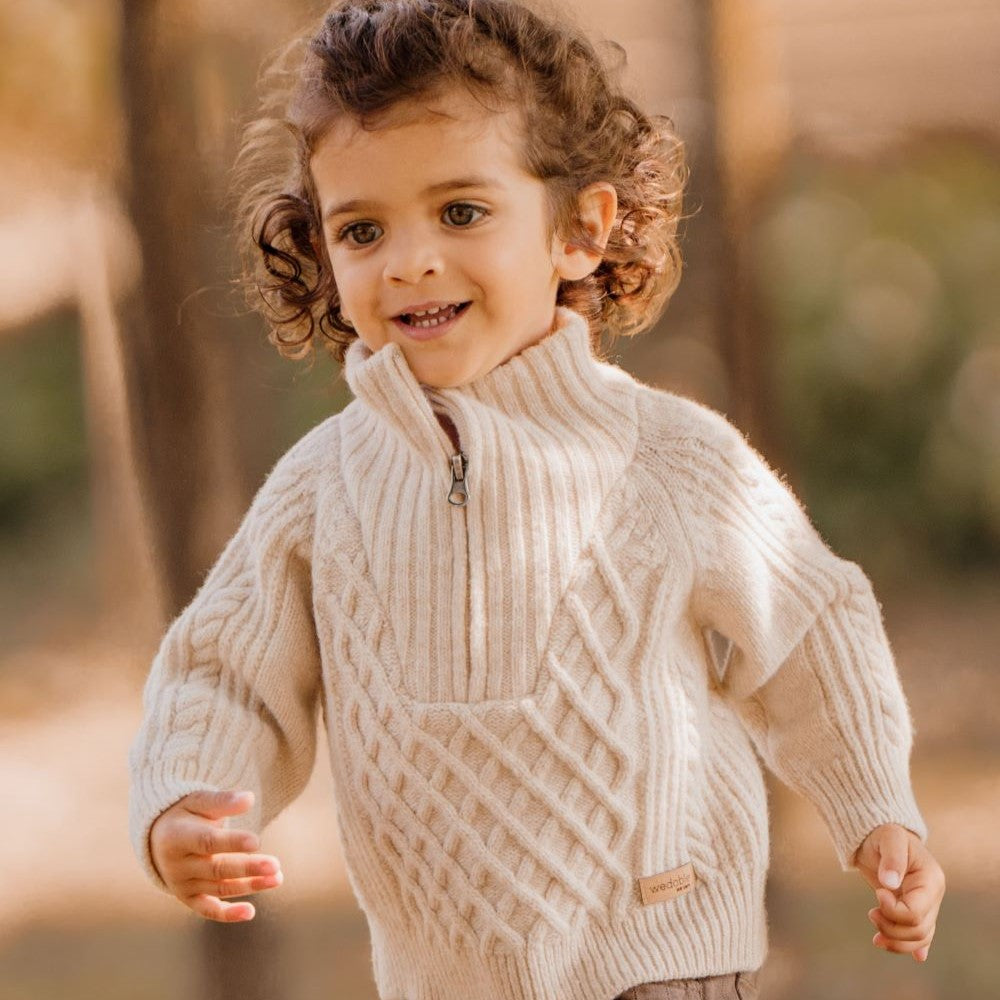 Camisola tricotada em lã merino | WEDOBLE PLAY - Wedoble