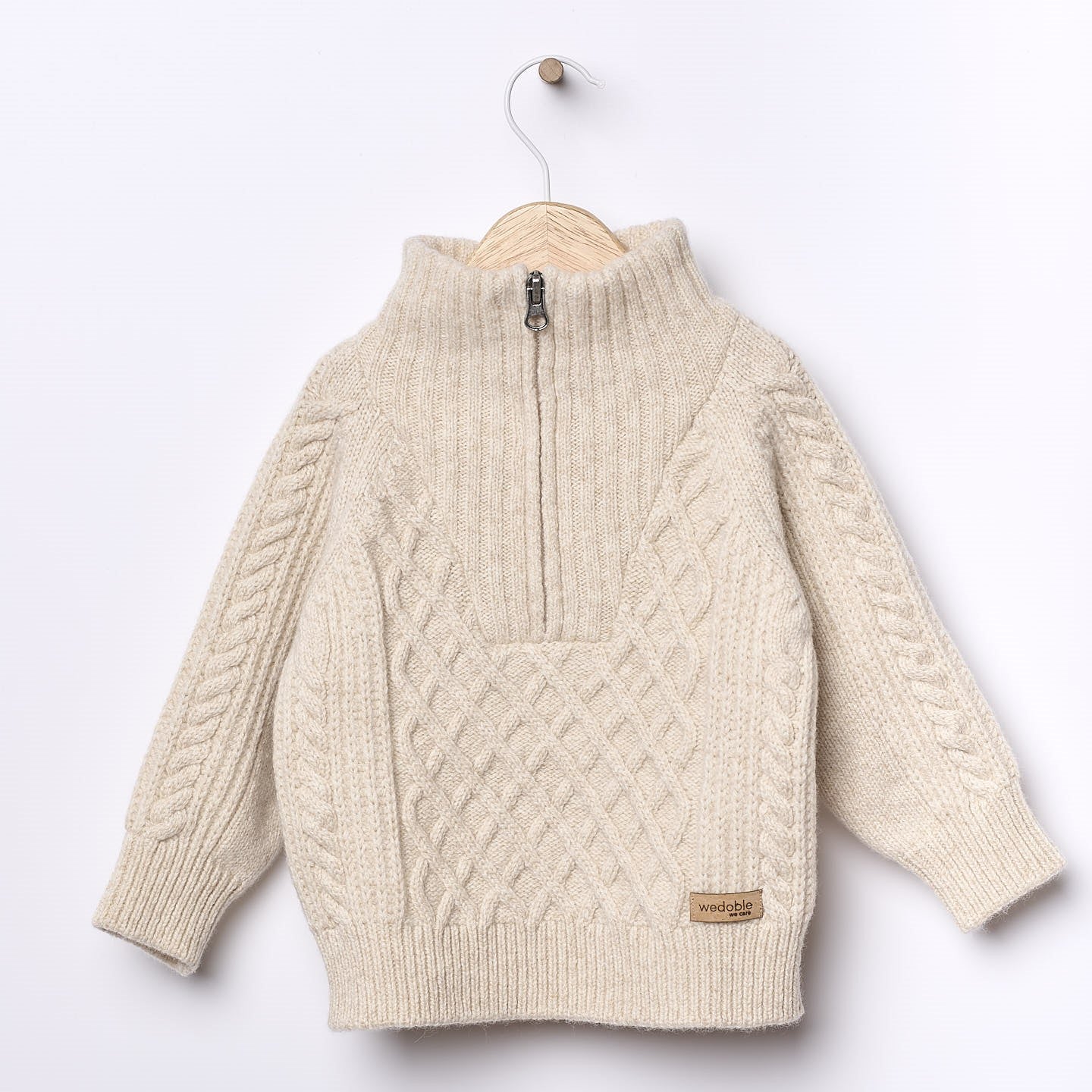 Camisola tricotada em lã merino | WEDOBLE PLAY - Wedoble