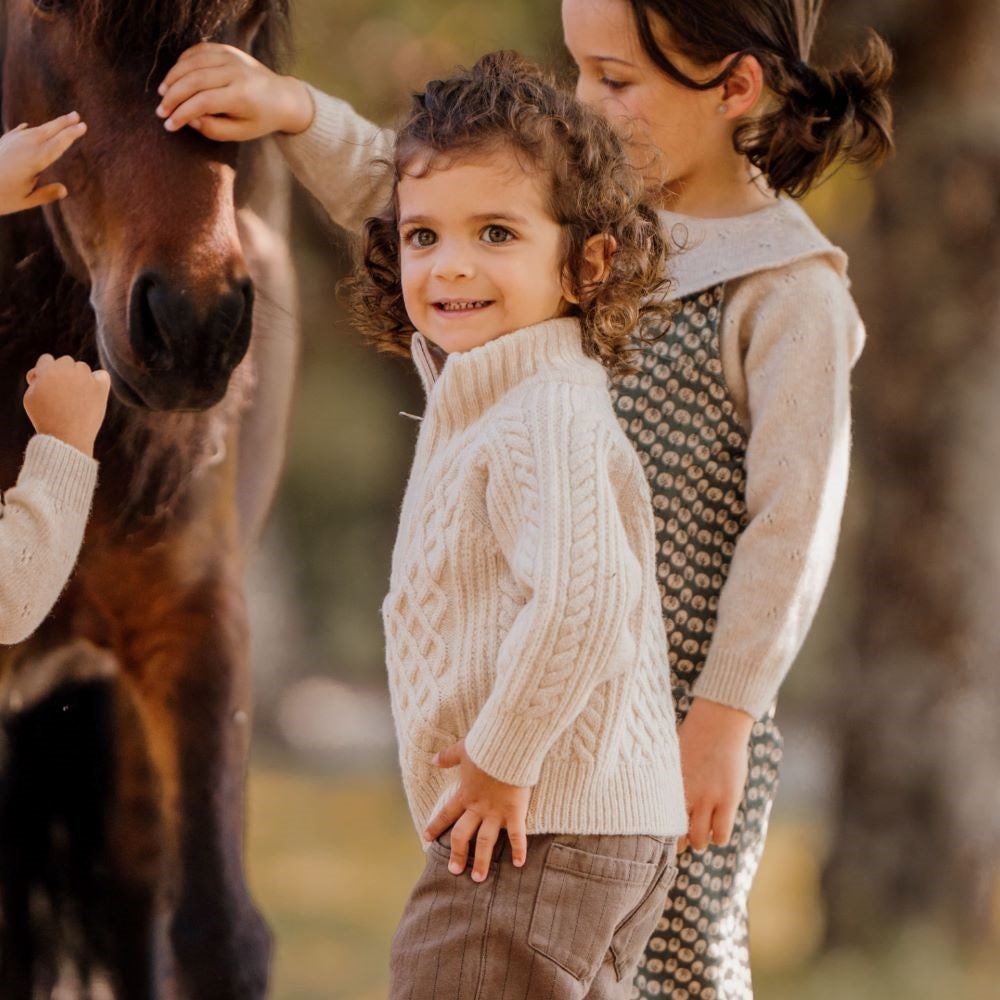 Camisola tricotada em lã merino | WEDOBLE PLAY - Wedoble