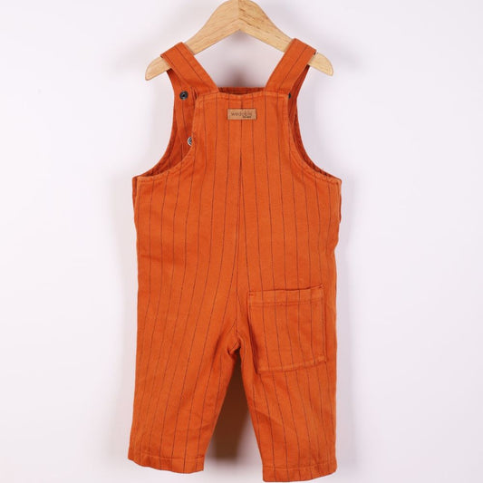 Jardineiras de sarja às riscas | WEDOBLE PLAY - Wedoble