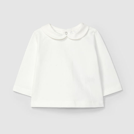 Longsleeve com gola redonda - Laranjinha