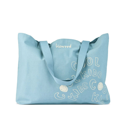 Large Tote Bag Cool kids / Beach blue - Liewood