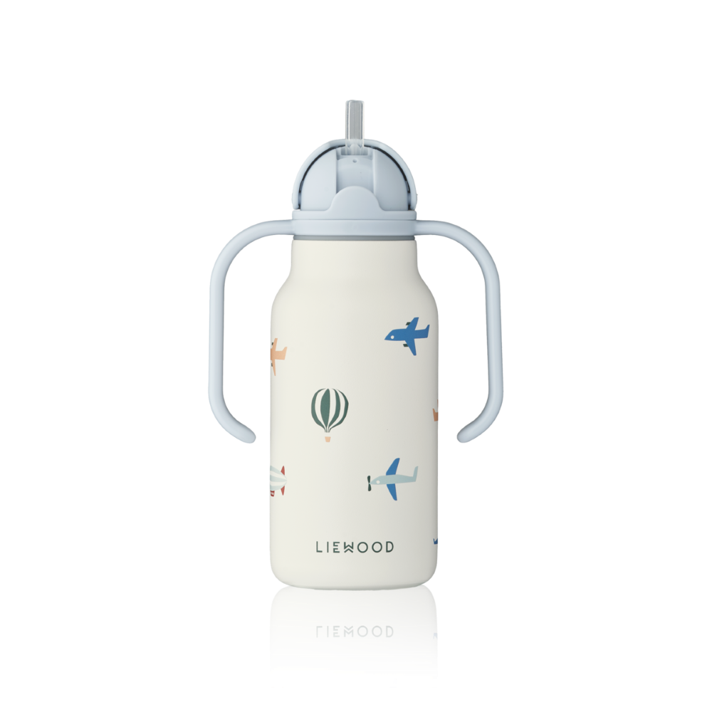 Bouteille d'eau thermale Kimmie avec poignées 250 ml - Liewood 