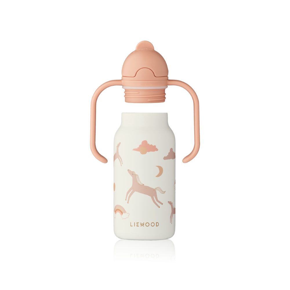 Bouteille d'eau thermale Kimmie avec poignées 250 ml - Liewood 