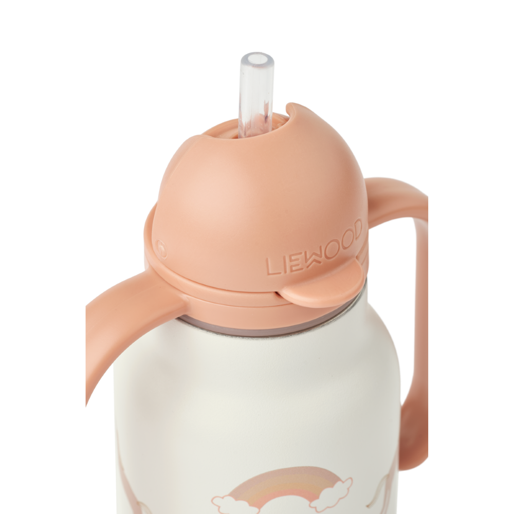 Bouteille d'eau thermale Kimmie avec poignées 250 ml - Liewood 