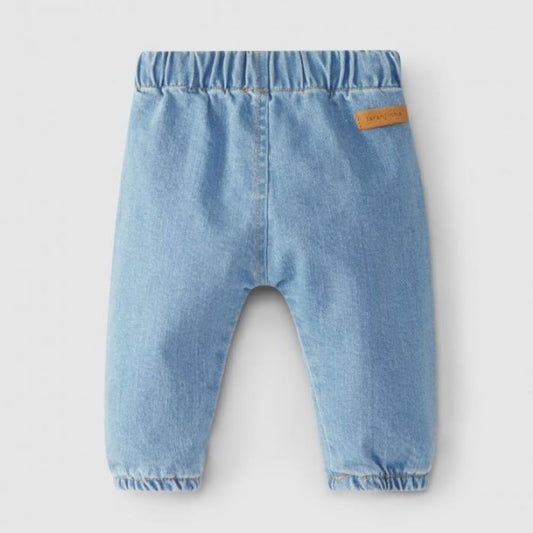 Pantalon en denim pull-up - Laranjinha