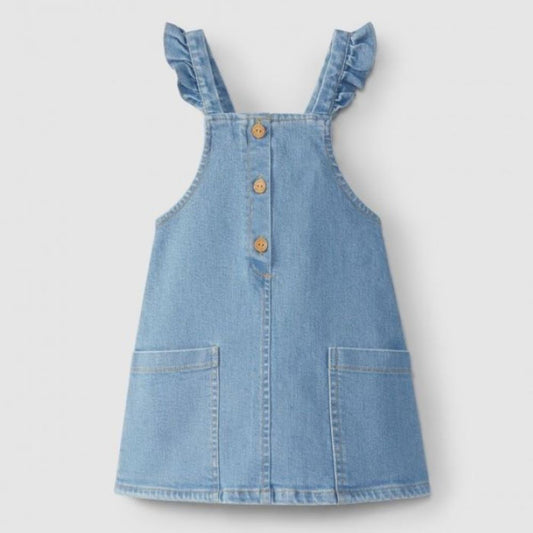 Jupe en jean avec poches - Laranjinha